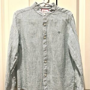 Neck & Neck Button down mandarin collar shirt- 6Y-7Y (106-118cm)